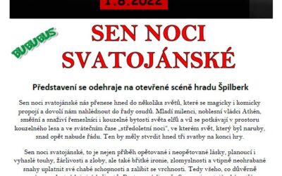 Sen noci svatojánské (1.8.2022)