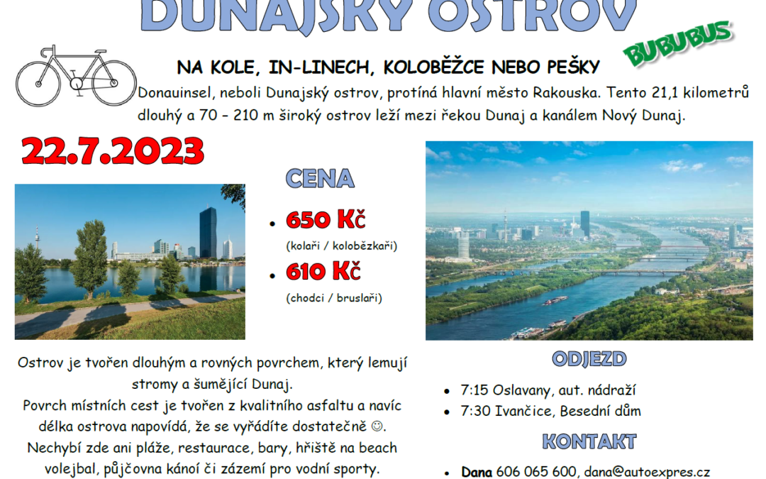 Dunajský ostrov (22.7.2023)