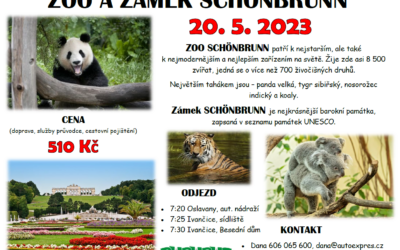 Zoo a Zámek Schönbrunn (20.5.2023)