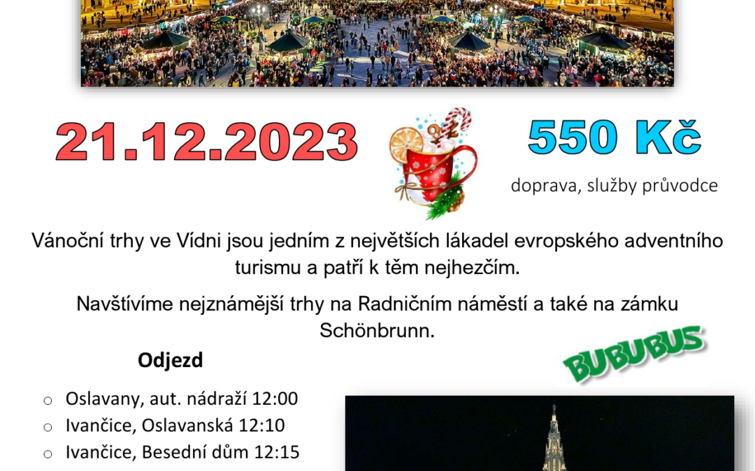 Vánoční Vídeň (21.12.2023)