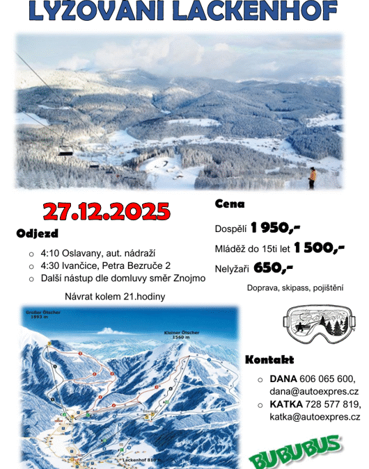Lyžování Lackenhof (27.12.2025)