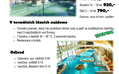 Termální lázně Mosonmagyarovár (22.2.2026)